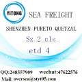 Porto di Shenzhen LCL consolidamento a Pureto Quetzal